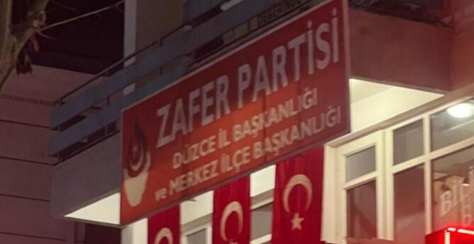 Zafer Partisi Düzce İl Başkanlığı’ndan Okuldaki Saldırıya İlişkin Açıklama